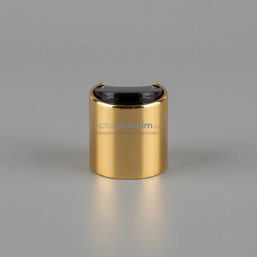 24 AĞIZ METALİZE GOLD-SİYAH DISCTOP KAPAK