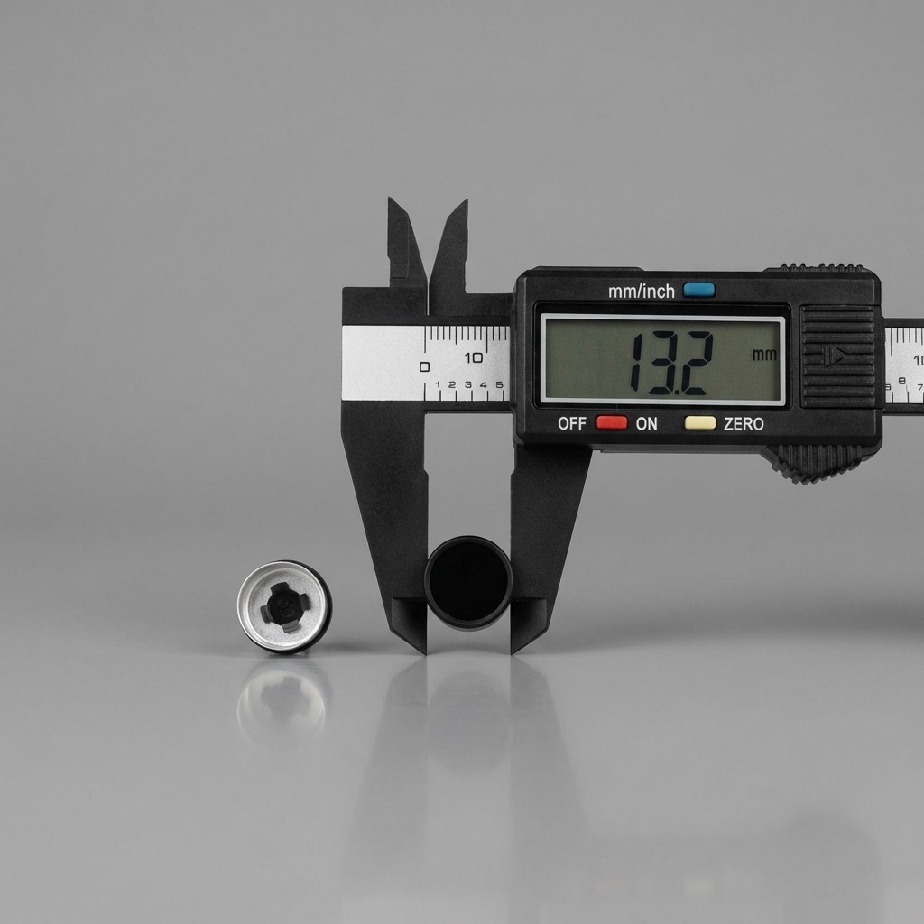 13 MM SİYAH İTHAL FLIP OFF KAPAK