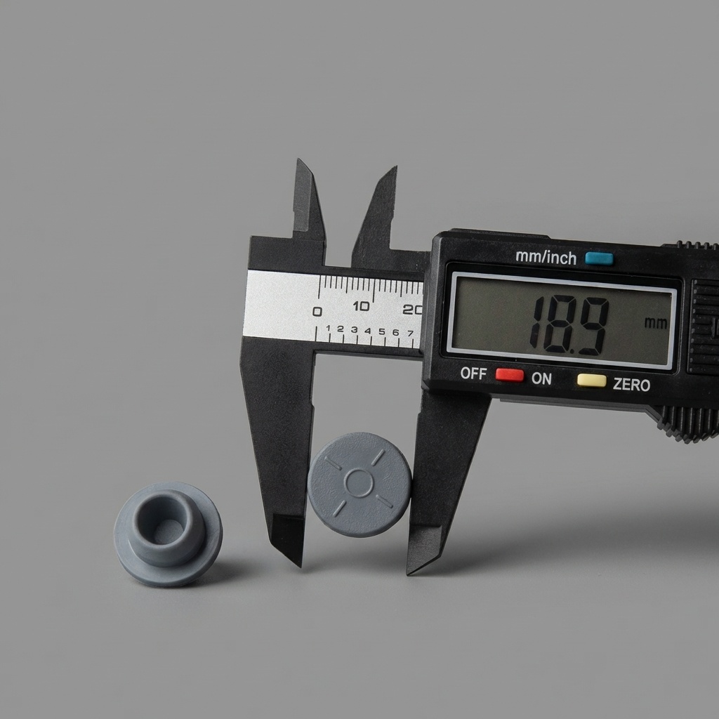 20 MM GRİ BUTİL TIPA (FLAKON VE CAM ŞİŞELER İÇİN)