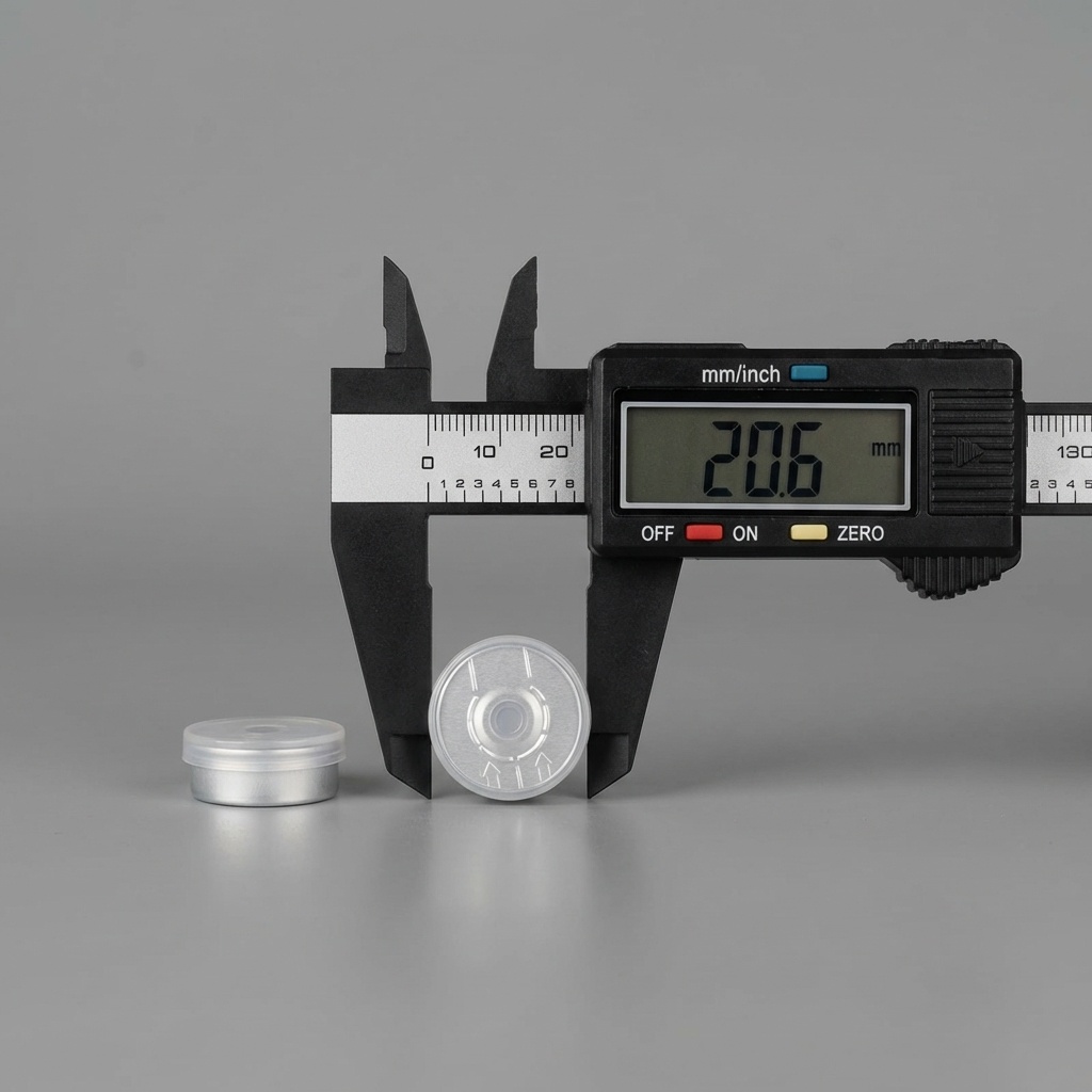 20 MM ŞEFFAF YIRTMALI İTHAL FLIP OFF KAPAK
