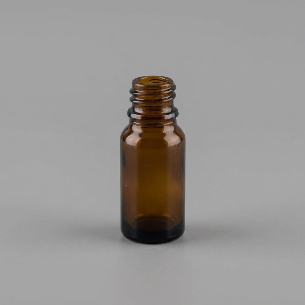 10 CC AMBER DROPPER CAM ŞİŞE KAPAKSIZ (18 AĞIZ)