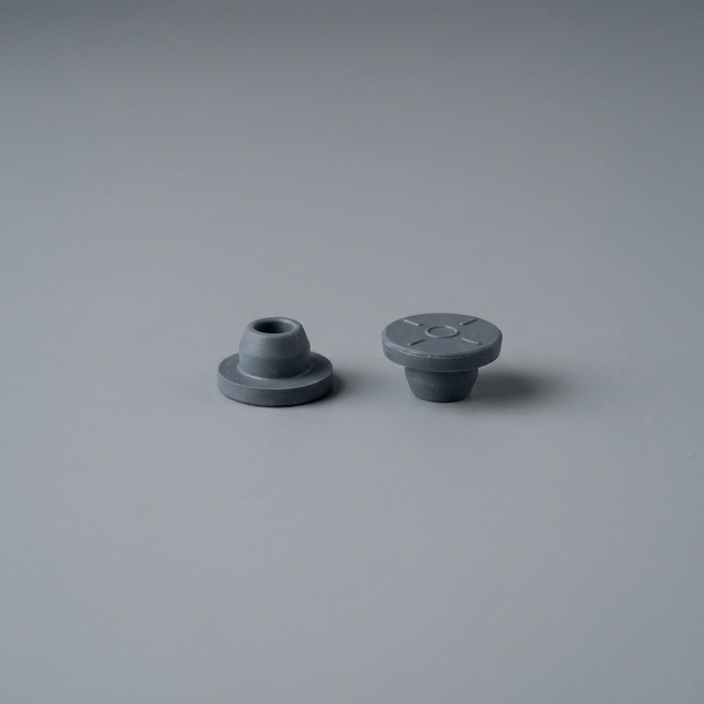 13 MM GRİ BUTİL TIPA (FLAKON VE CAM ŞİŞELER İÇİN)