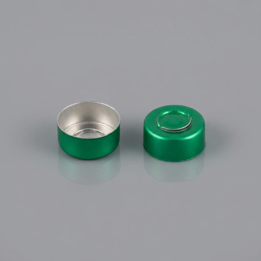 13 MM YEŞİL METAL KAPAK