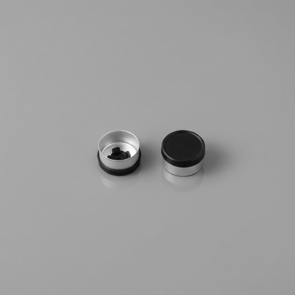 13 MM SİYAH İTHAL FLIP OFF KAPAK