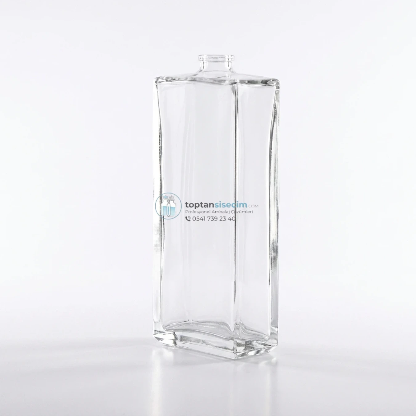 DDG 100 ML CAM PARFÜM ŞİŞESİ KAPAKSIZ