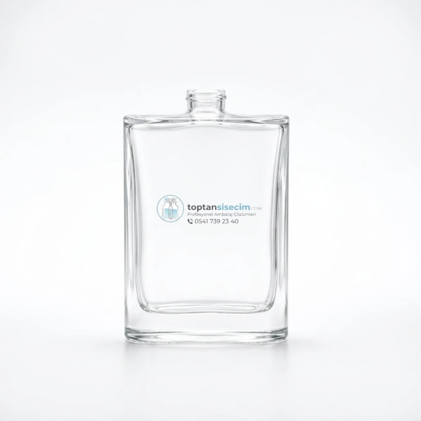 ELP 50 ML CAM PARFÜM ŞİŞESİ KAPAKSIZ