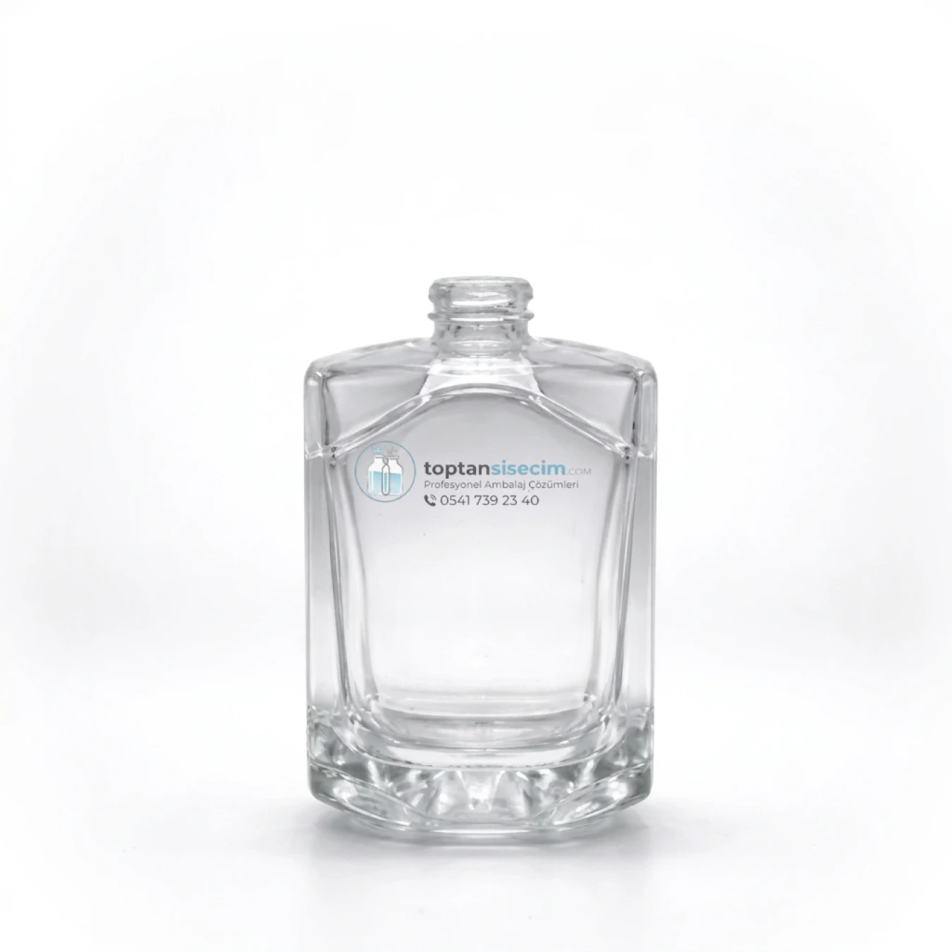 KRKUP 50 ML CAM PARFÜM ŞİŞESİ KAPAKSIZ