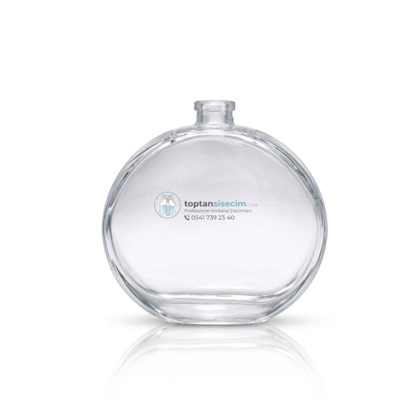 OVL 100 ML CAM PARFÜM ŞİŞESİ KAPAKSIZ