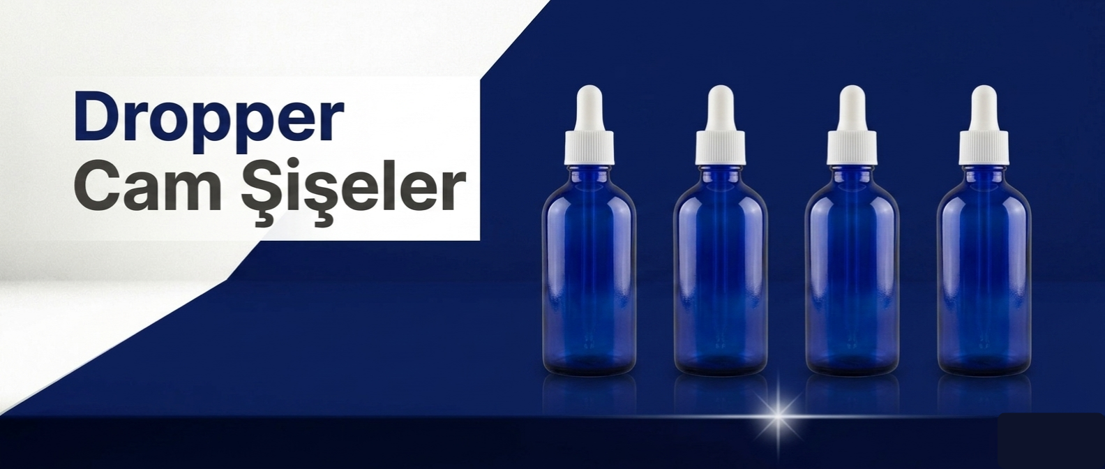 Dropper Cam Şişeler